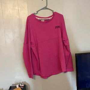 Pink vs pullover sweats